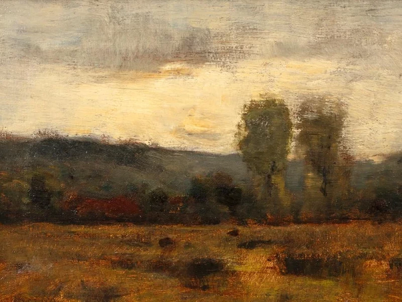 1847-Arthur Douglas Peppercorn - Fattoria in una valle
